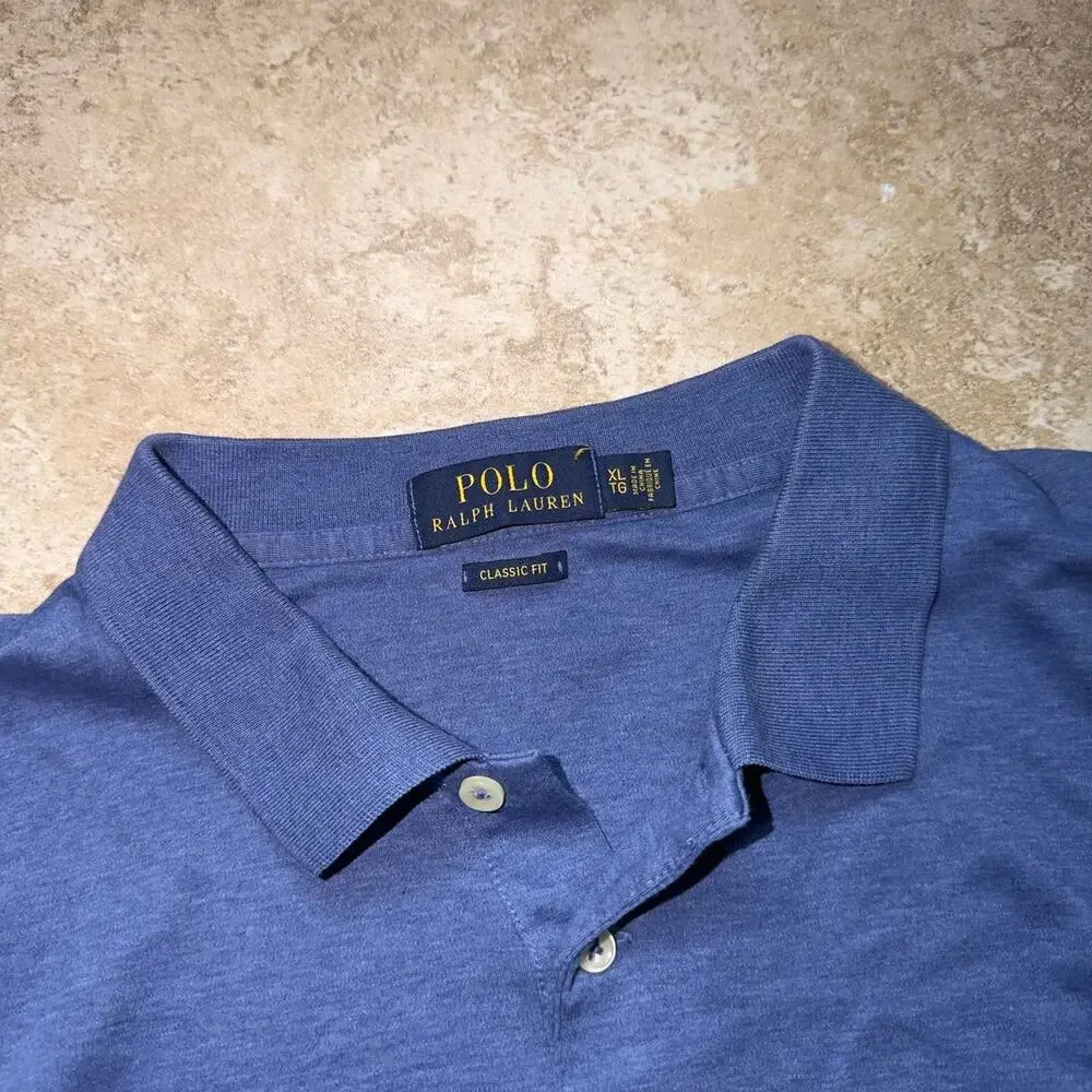 Polo by Ralph Lauren Classic Fit Short Sleeve Polo Shirt - Size XL